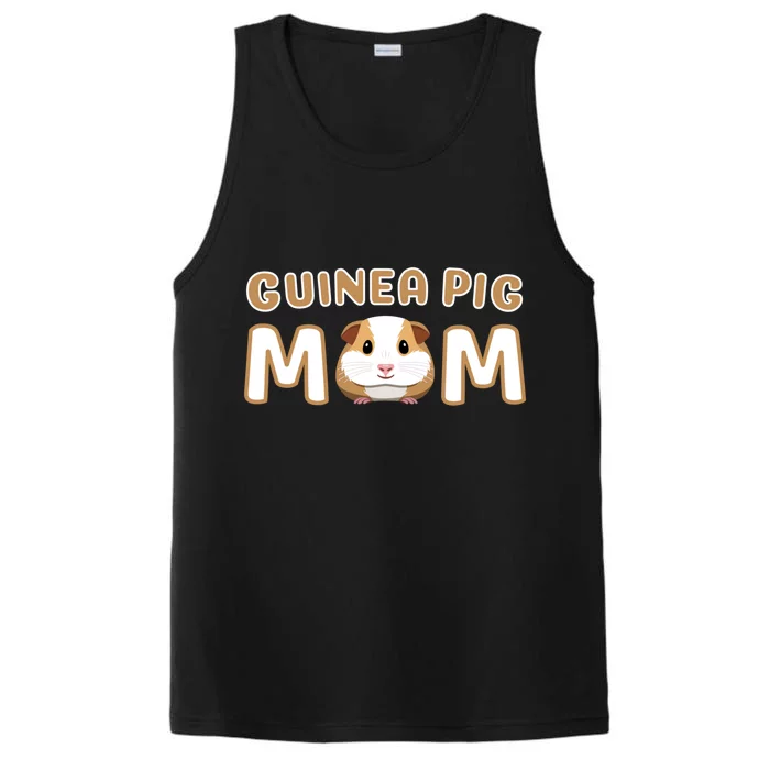 Cute Adorable Fun Guinea Pig Mom Gift Performance Tank