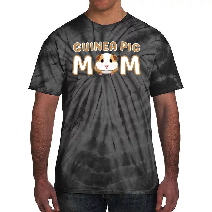 Cute Adorable Fun Guinea Pig Mom Gift Tie-Dye T-Shirt