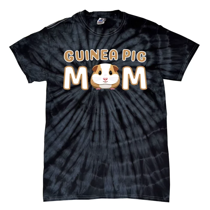 Cute Adorable Fun Guinea Pig Mom Gift Tie-Dye T-Shirt