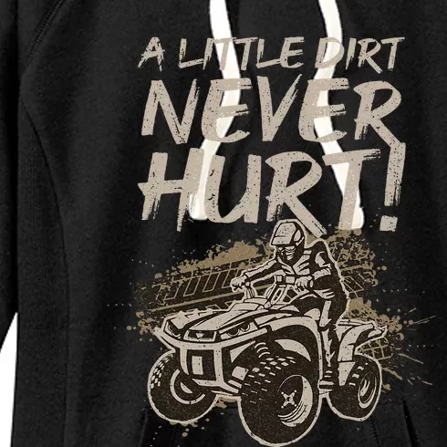 Cool Atv For Women Off Road 4 Wheeler Bike Quad Racing Women's Fleece Hoodie