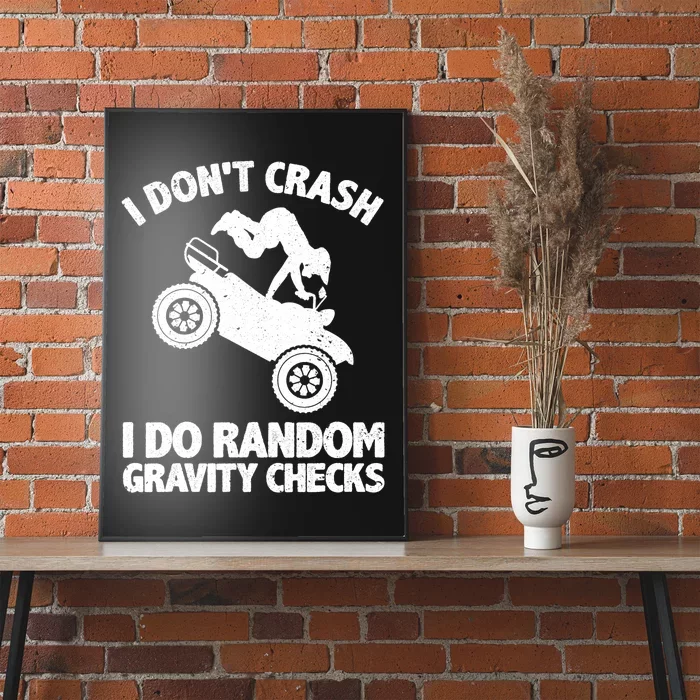 Cool ATV For Adult 4 Wheeler Quad Racing Offroad Biking Poster