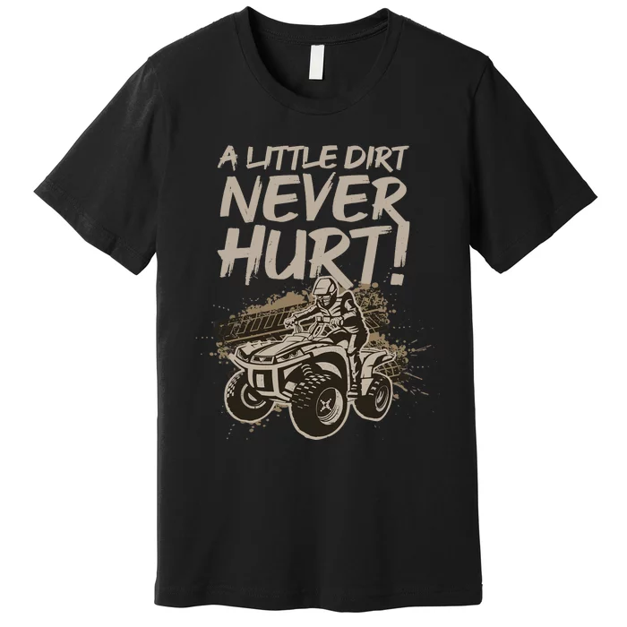 Cool ATV For Adult Off Road 4 Wheeler Bike Quad Racing Premium T-Shirt