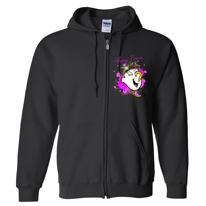 Chip Always Forever My Mom And Chip Matching Mother’S Day Full Zip Hoodie