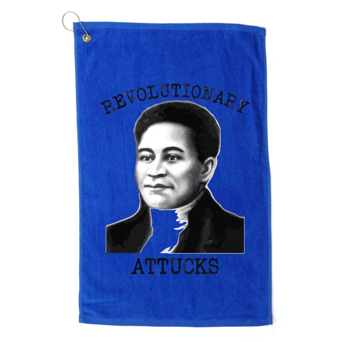 Crispus Attucks First Hero American Revolution Black History Premium Platinum Collection Golf Towel