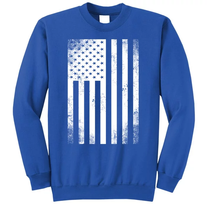 Camouflage American Flag Print Camo Military Tactical Funny Gift Sweatshirt