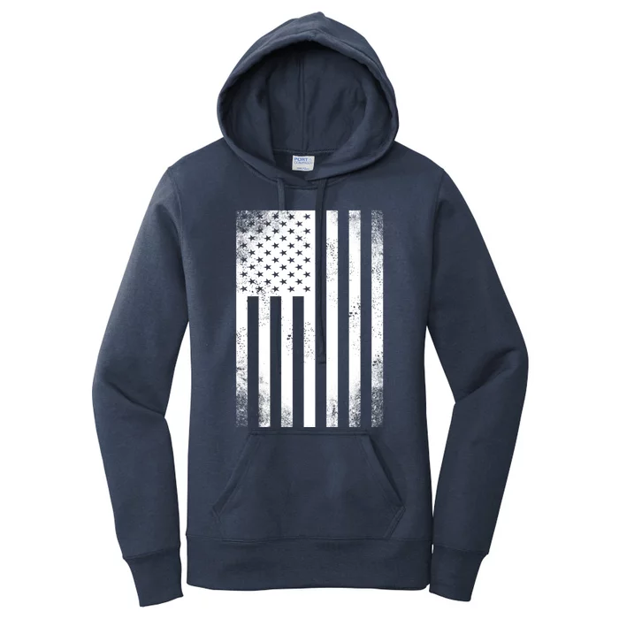 Camouflage American Flag Print Camo Military Tactical Funny Gift Women's Pullover Hoodie