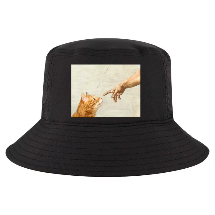 Cute Aesthetic Funny Cat Cool Comfort Performance Bucket Hat