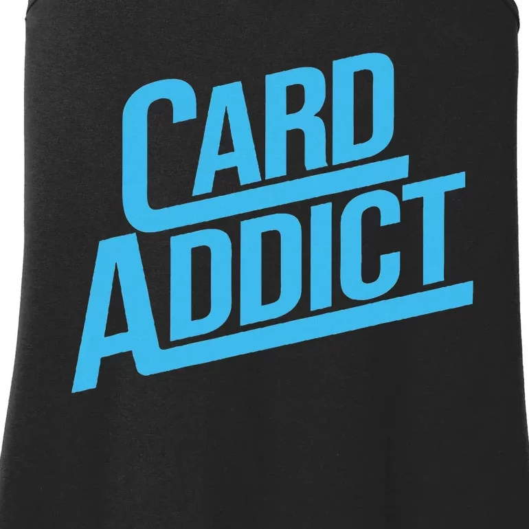 Card Addict Funny Baseball Card Collector Trading Cards Ladies Essential Tank