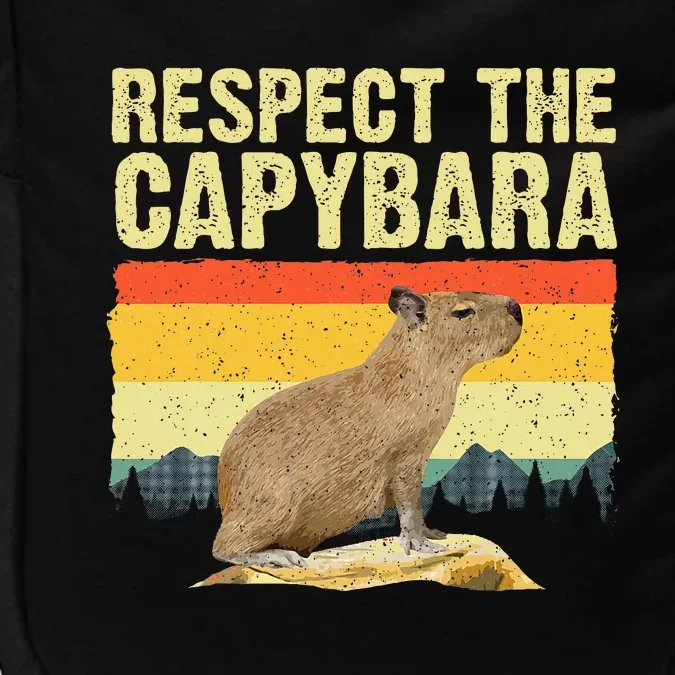 Capybara Art For Women Rodent Animal Lover Capybara Impact Tech Backpack