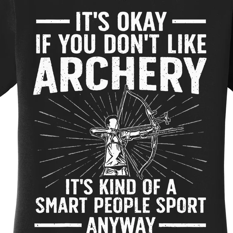 Cute Archery For Men Women Archer Bow Archery Lover Women's T-Shirt