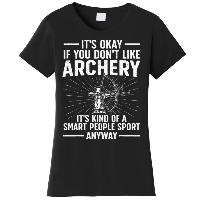 Cute Archery For Men Women Archer Bow Archery Lover Women's T-Shirt