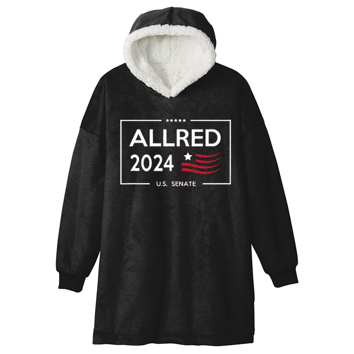 Colin Allred For Senate Texas 2024 Hooded Wearable Blanket