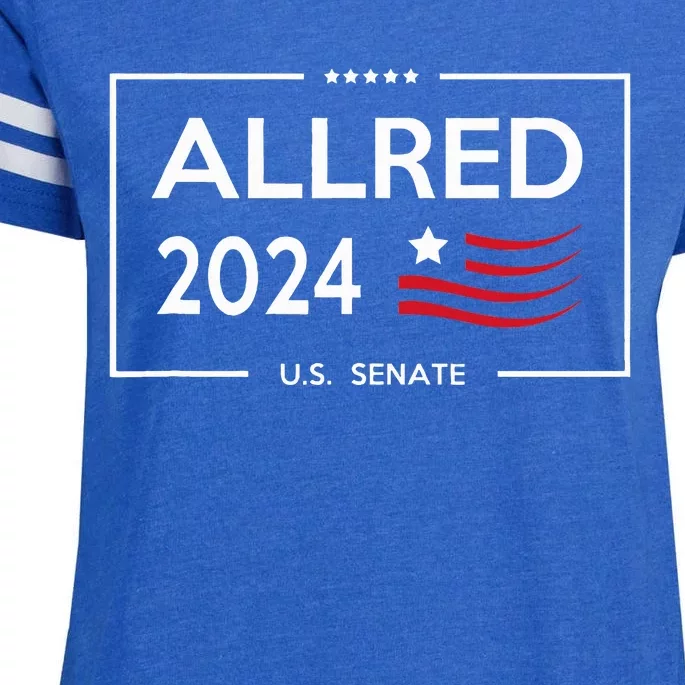 Colin Allred For Senate Texas 2024 Enza Ladies Jersey Football T-Shirt