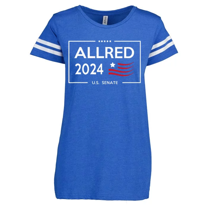 Colin Allred For Senate Texas 2024 Enza Ladies Jersey Football T-Shirt