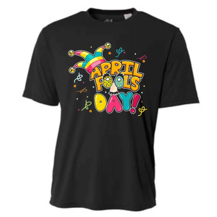 Colorful April Fool's Day Prank Funny Matching Cooling Performance Crew T-Shirt