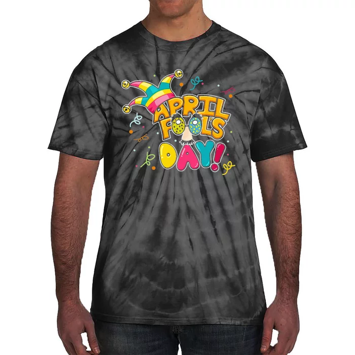 Colorful April Fool's Day Prank Funny Matching Tie-Dye T-Shirt