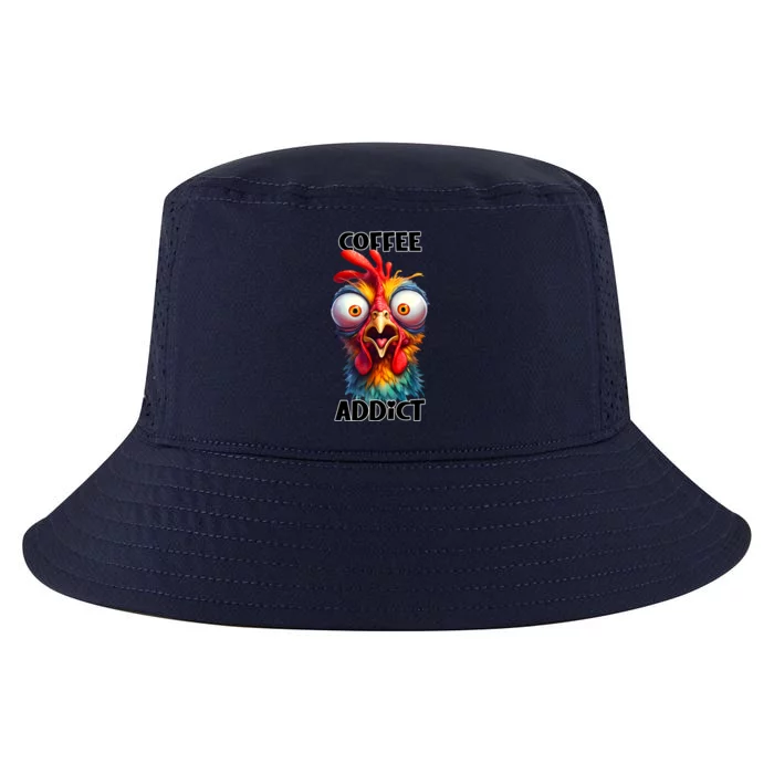 Coffee Addict Funny Turkey Cool Comfort Performance Bucket Hat