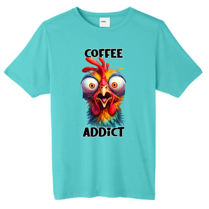 Coffee Addict Funny Turkey ChromaSoft Performance T-Shirt