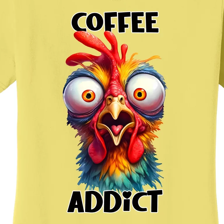 Coffee Addict Funny Turkey Women's T-Shirt