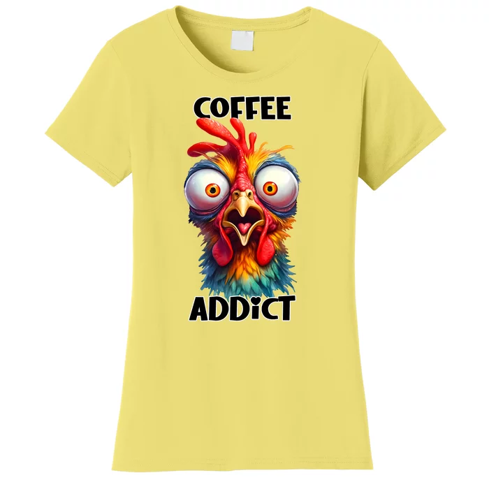 Coffee Addict Funny Turkey Women's T-Shirt