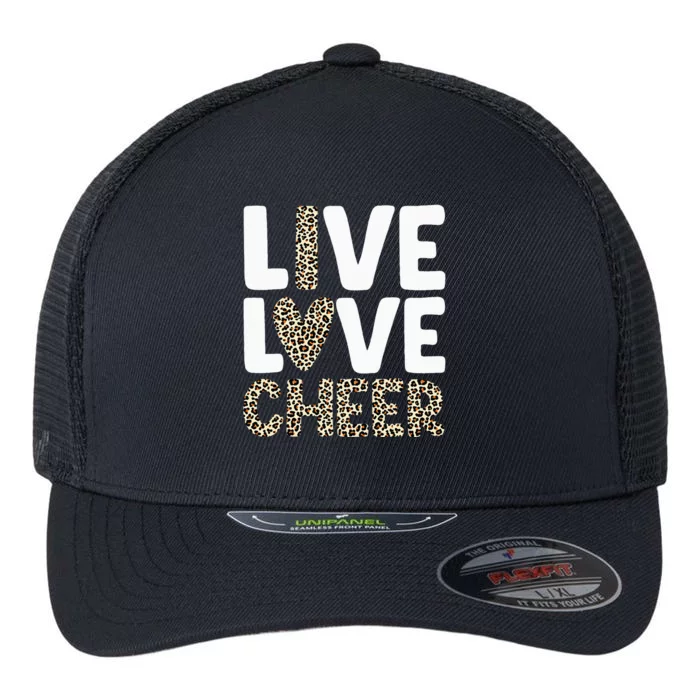 Cheerleading Art For Cheer Squad Cheerleader Flexfit Unipanel Trucker Cap