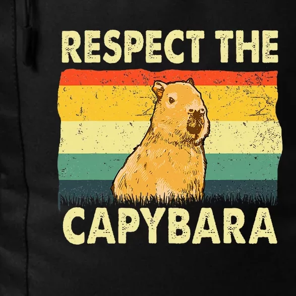 Capybara Art For Rodent Animal Lover Capybara Daily Commute Backpack