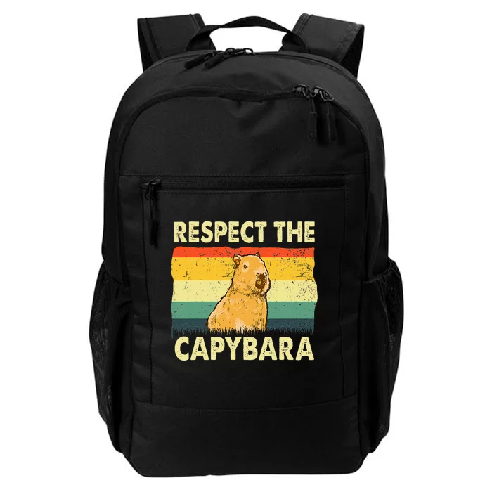 Capybara Art For Rodent Animal Lover Capybara Daily Commute Backpack