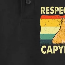 Capybara Art For Rodent Animal Lover Capybara Dry Zone Grid Performance Polo