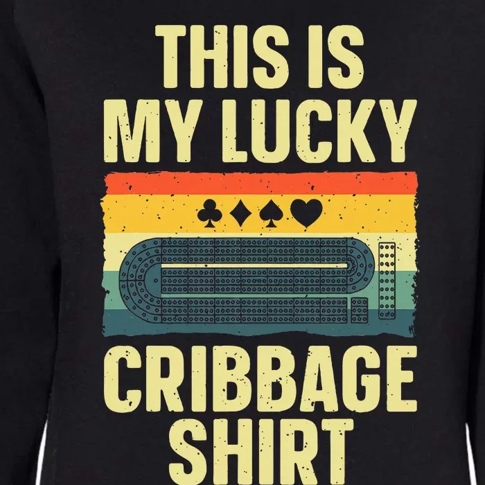 Cribbage Art For Cribbage Board Cribbage Player Womens California Wash Sweatshirt