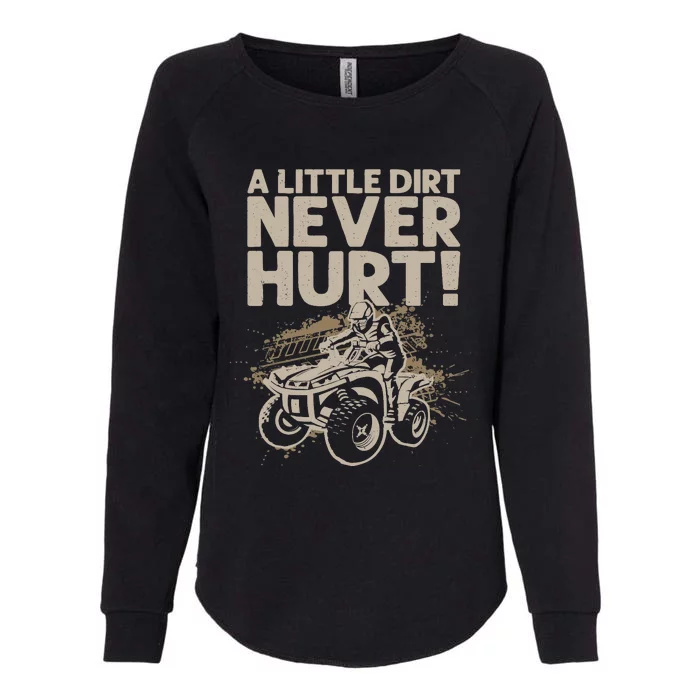 Cool ATV For Adult Off Road 4 Wheeler Bike Quad Racing Womens California Wash Sweatshirt