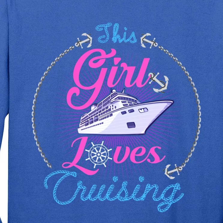 Cute And Fun This Loves Cruising And Funny Gift Tall Long Sleeve T-Shirt