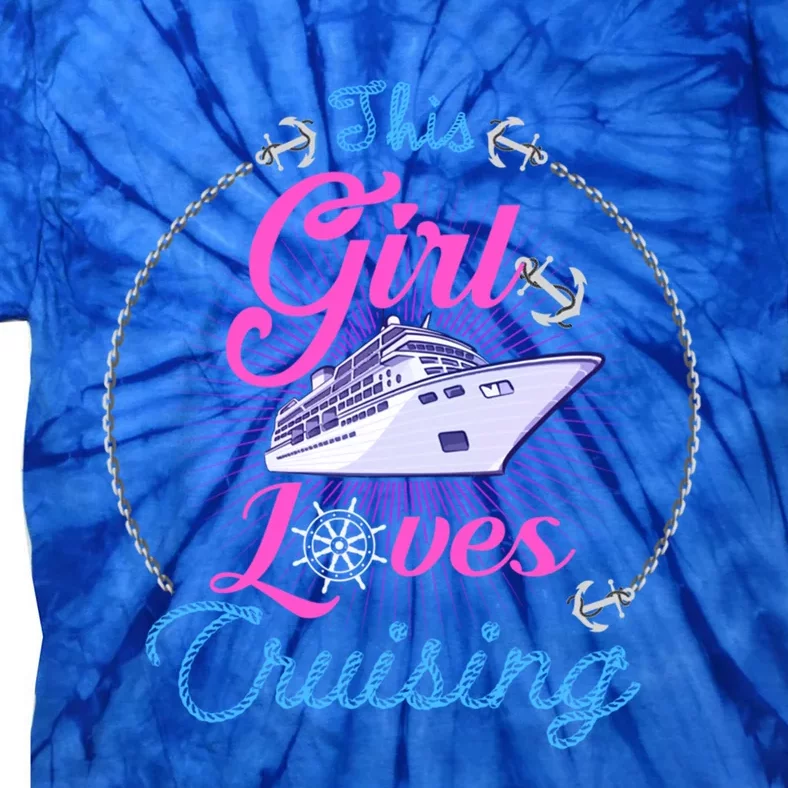 Cute And Fun This Loves Cruising And Funny Gift Tie-Dye T-Shirt