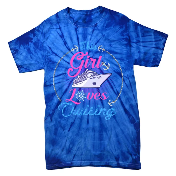 Cute And Fun This Loves Cruising And Funny Gift Tie-Dye T-Shirt