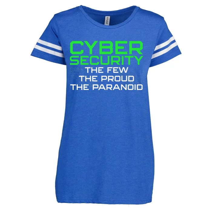 Cybersecurity Art For Women Geek Enza Ladies Jersey Football T-Shirt