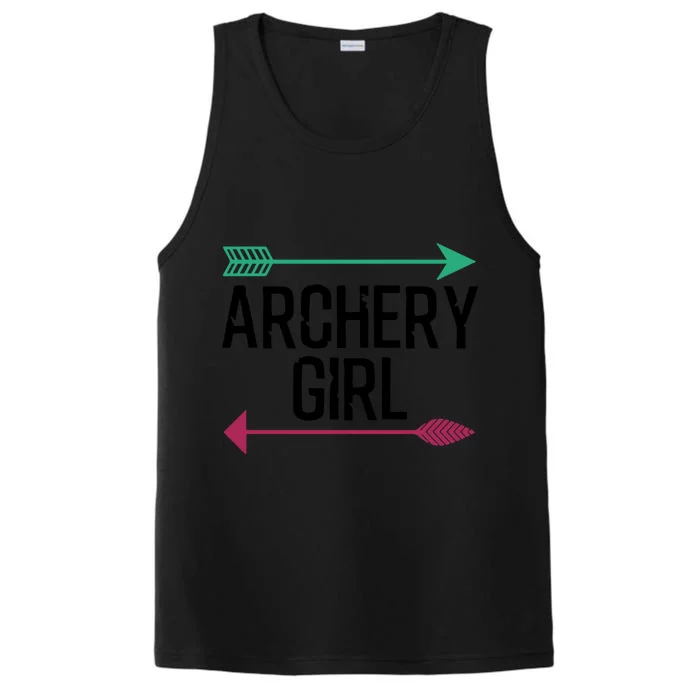 Cool Archery For Girls Crossbow Bow Hunting Archer Great Gift Performance Tank