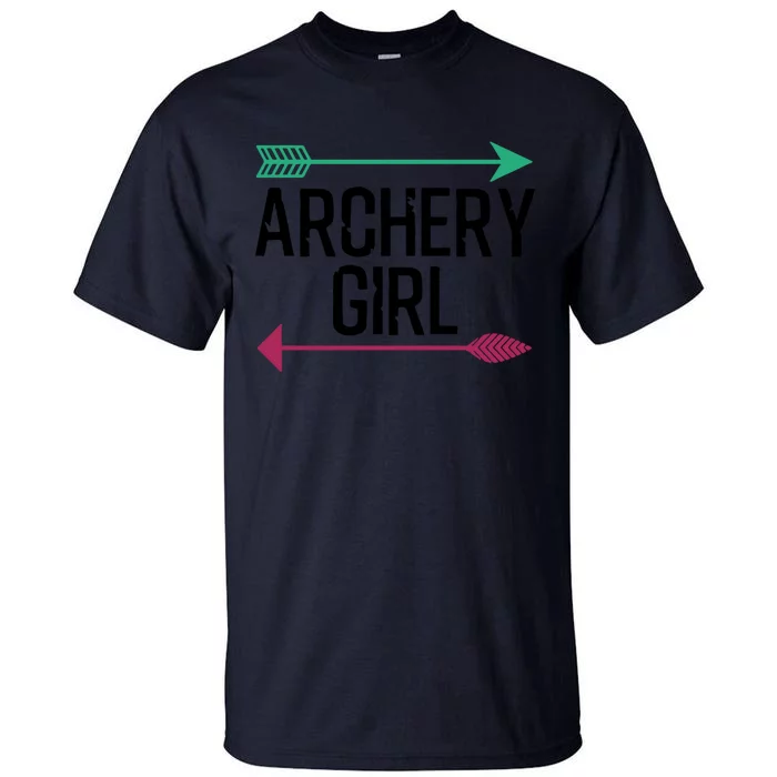 Cool Archery For Girls Crossbow Bow Hunting Archer Great Gift Tall T-Shirt