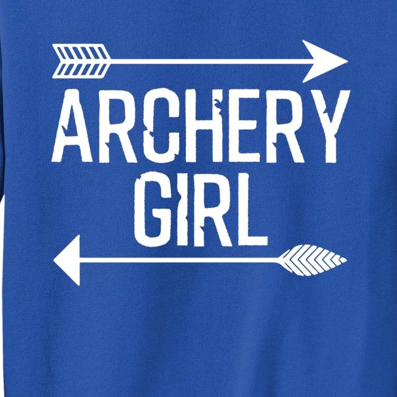 Cool Archery For Girls Crossbow Bow Hunting Archer Great Gift Tall Sweatshirt