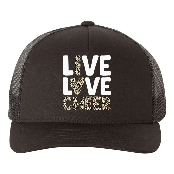 Cheerleading Art For Cheer Squad Cheerleader Yupoong Adult 5-Panel Trucker Hat