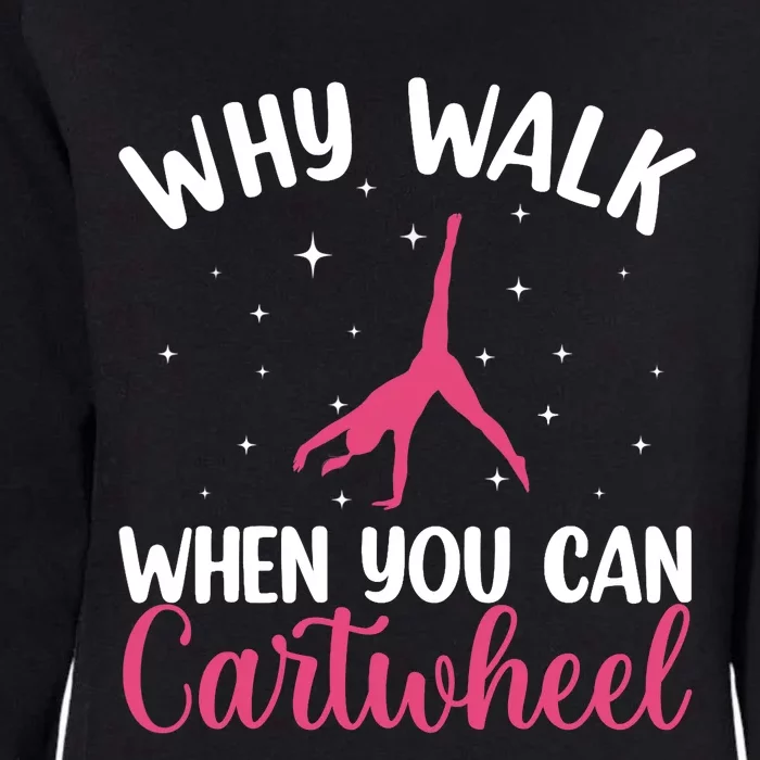 Cartwheel Art For Wo Girls Gymnast Gymnastics Tumbling Womens California Wash Sweatshirt