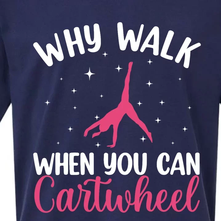 Cartwheel Art For Wo Girls Gymnast Gymnastics Tumbling Sueded Cloud Jersey T-Shirt