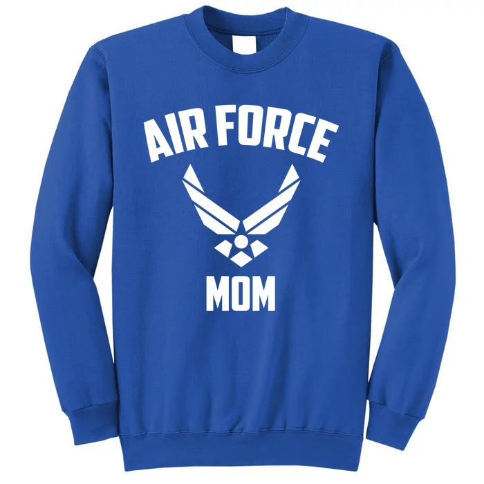 Cool Air Force Mom Gift Best Proud Military Veteran Women Funny Gift Tall Sweatshirt