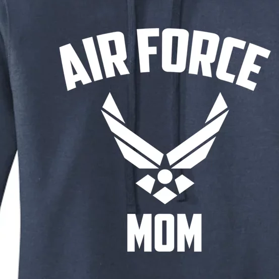 Cool Air Force Mom Gift Best Proud Military Veteran Women Funny Gift Women's Pullover Hoodie