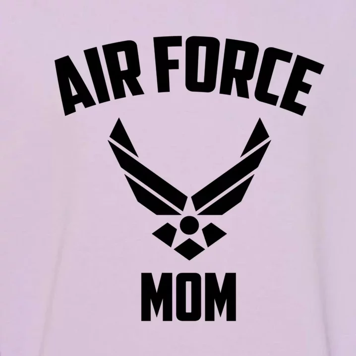 Cool Air Force Mom Gift Best Proud Military Veteran Women Funny Gift Garment-Dyed Sweatshirt