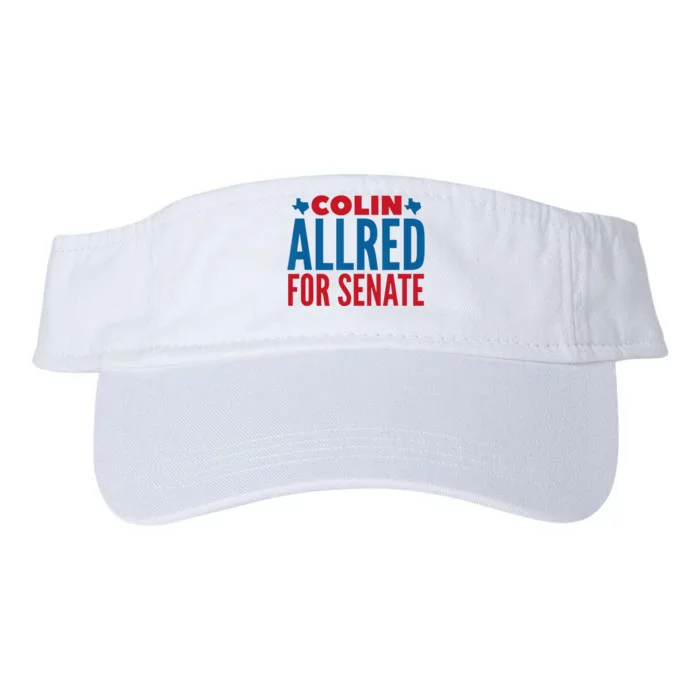 Colin Allred For Senate Valucap Bio-Washed Visor