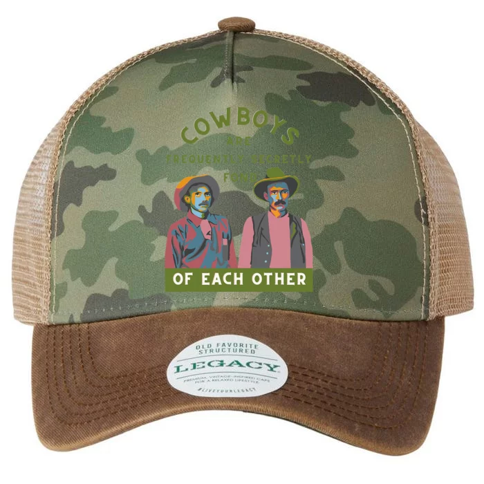 Cow Are Frequently Secretly Fond Of Each Other Legacy Tie Dye Trucker Hat