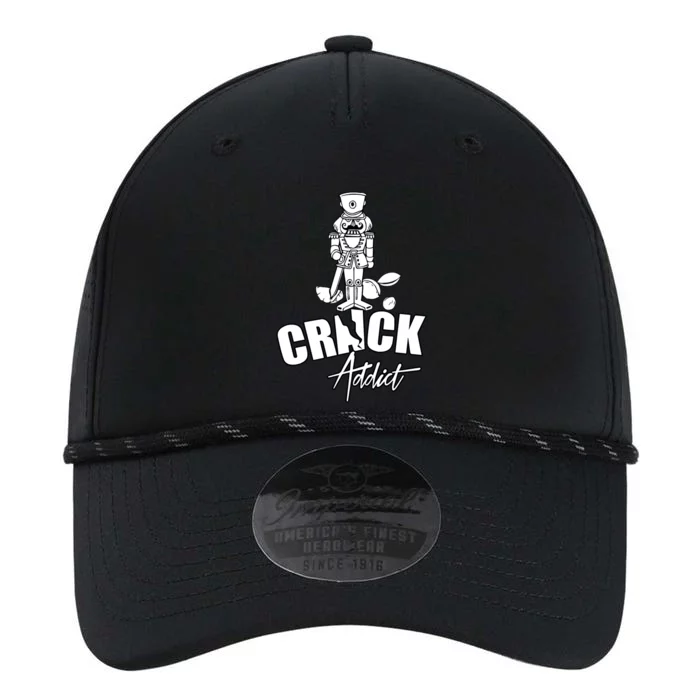 Crack Addict Funny Nutcracker Christmas Sayings Performance The Dyno Cap