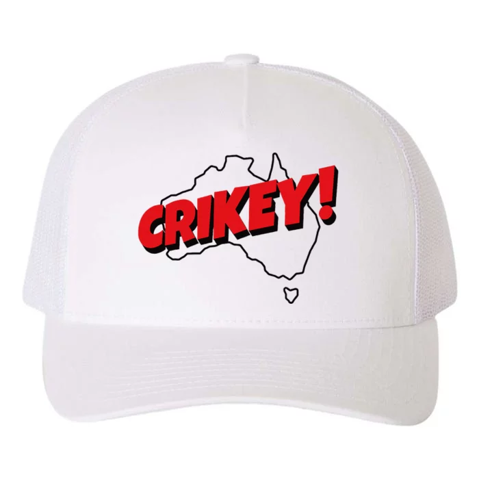 Crikey! Aussie For Australian Slang Yupoong Adult 5-Panel Trucker Hat