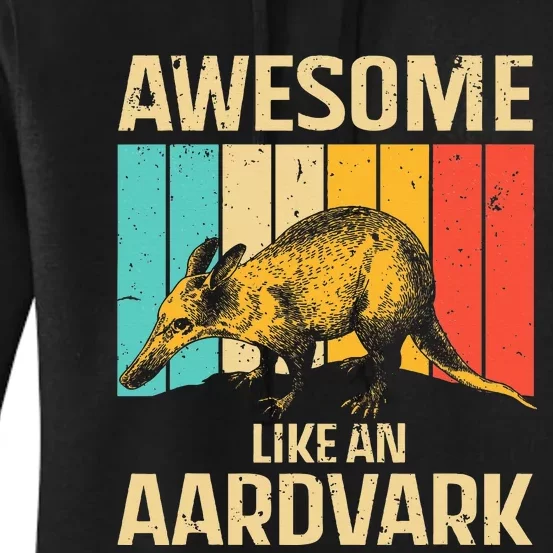 Cool Aardvark For Women Animal Aardvark Lover Women's Pullover Hoodie