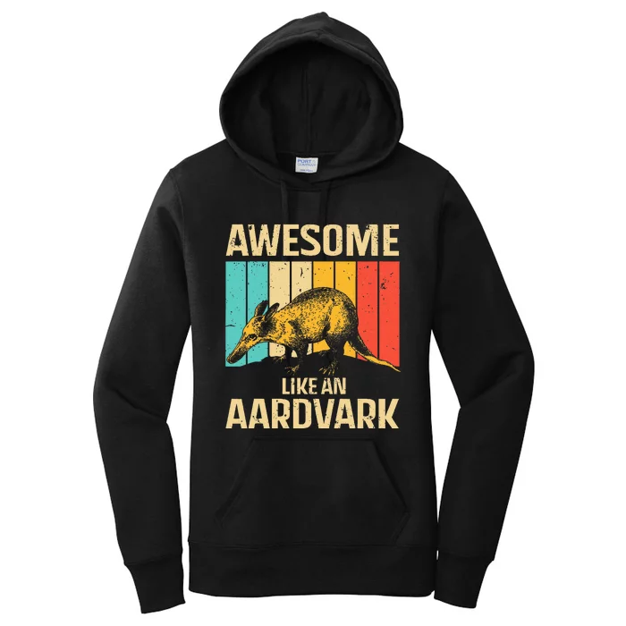 Cool Aardvark For Women Animal Aardvark Lover Women's Pullover Hoodie