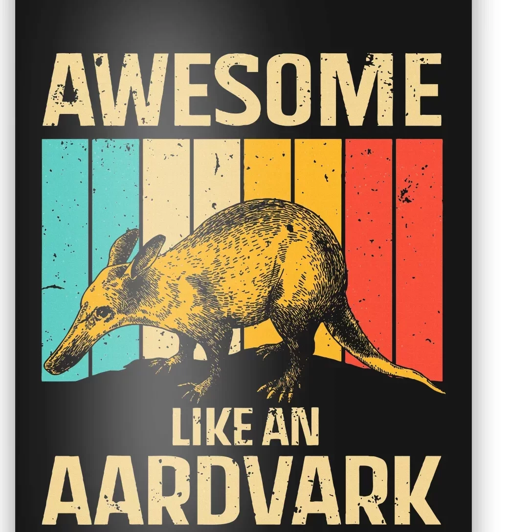 Cool Aardvark For Women Animal Aardvark Lover Poster